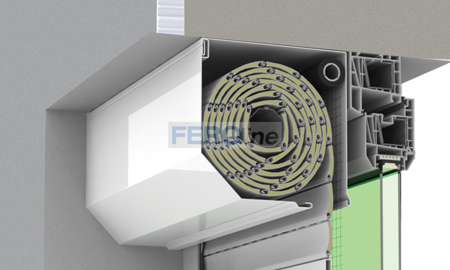 Grile role me shufra alumini dhe kuti alumini. Ky model grille mund te jete eshte I vandosur
perpara dritares dhe ka gjithashtu edhe rrjete e insekteve te perfshire ne te.